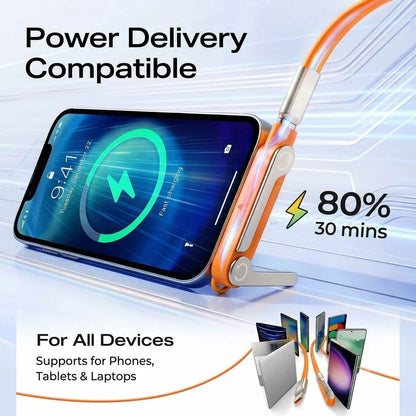 🔥Hot 50% OFF🔥Fast-Charging Cable with Detatchable Stand