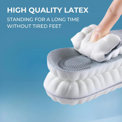 4D Cloud Insoles for Men Women - Anti Fatigue Shock Absorption Pain Relief