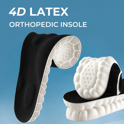 4D Cloud Insoles for Men Women - Anti Fatigue Shock Absorption Pain Relief