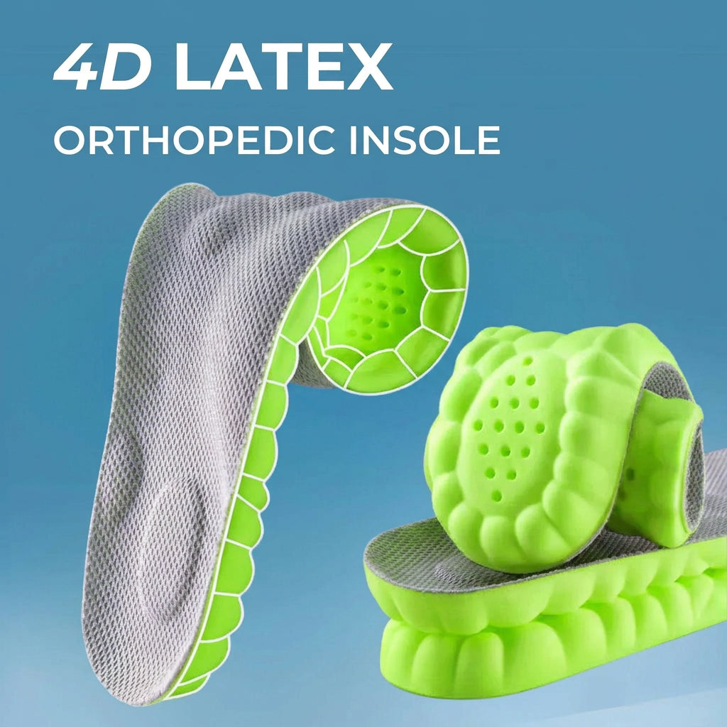 4D Cloud Insoles for Men Women - Anti Fatigue Shock Absorption Pain Relief