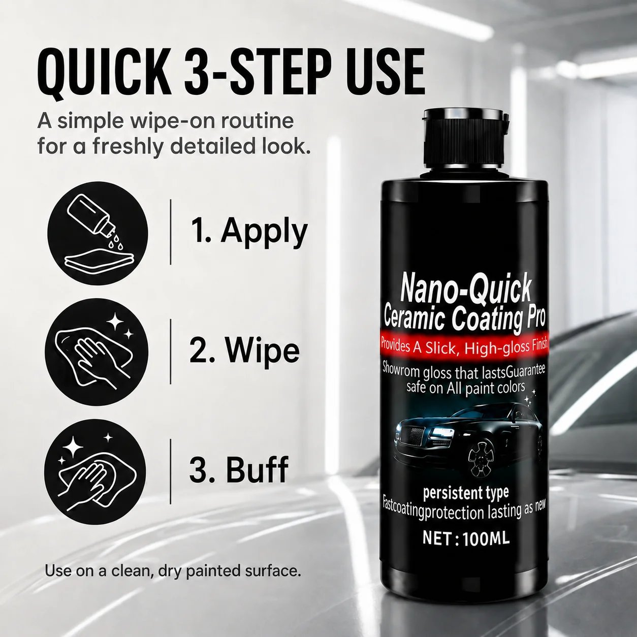 Automotive Nano Ceramic Coating Spray⭐
