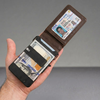 Exnercy MagVault® Minimalist Wallet - Maximum Capacity. Minimal Footprint.