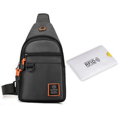 Waterproof Multi-pocket Crossbody Sling Bag