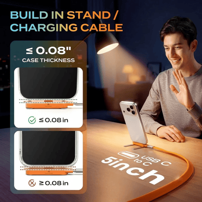 🔥Hot 50% OFF🔥Fast-Charging Cable with Detatchable Stand