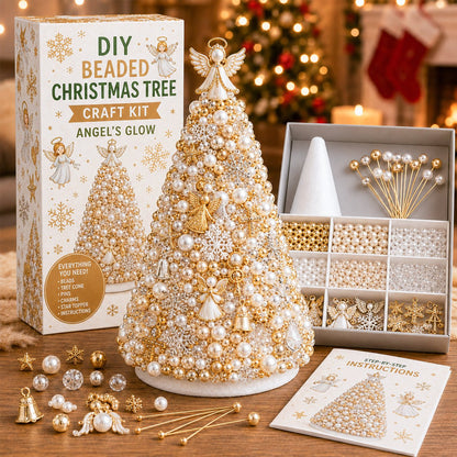 🎄 DIY Beaded Christmas Tree Craft Kit