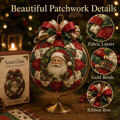 🎄 Christmas Classics Patchwork Ornament DIY Kit