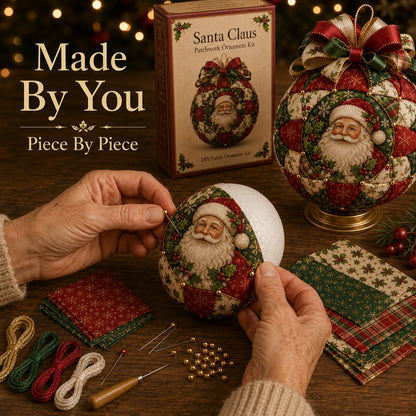 🎄 Christmas Classics Patchwork Ornament DIY Kit