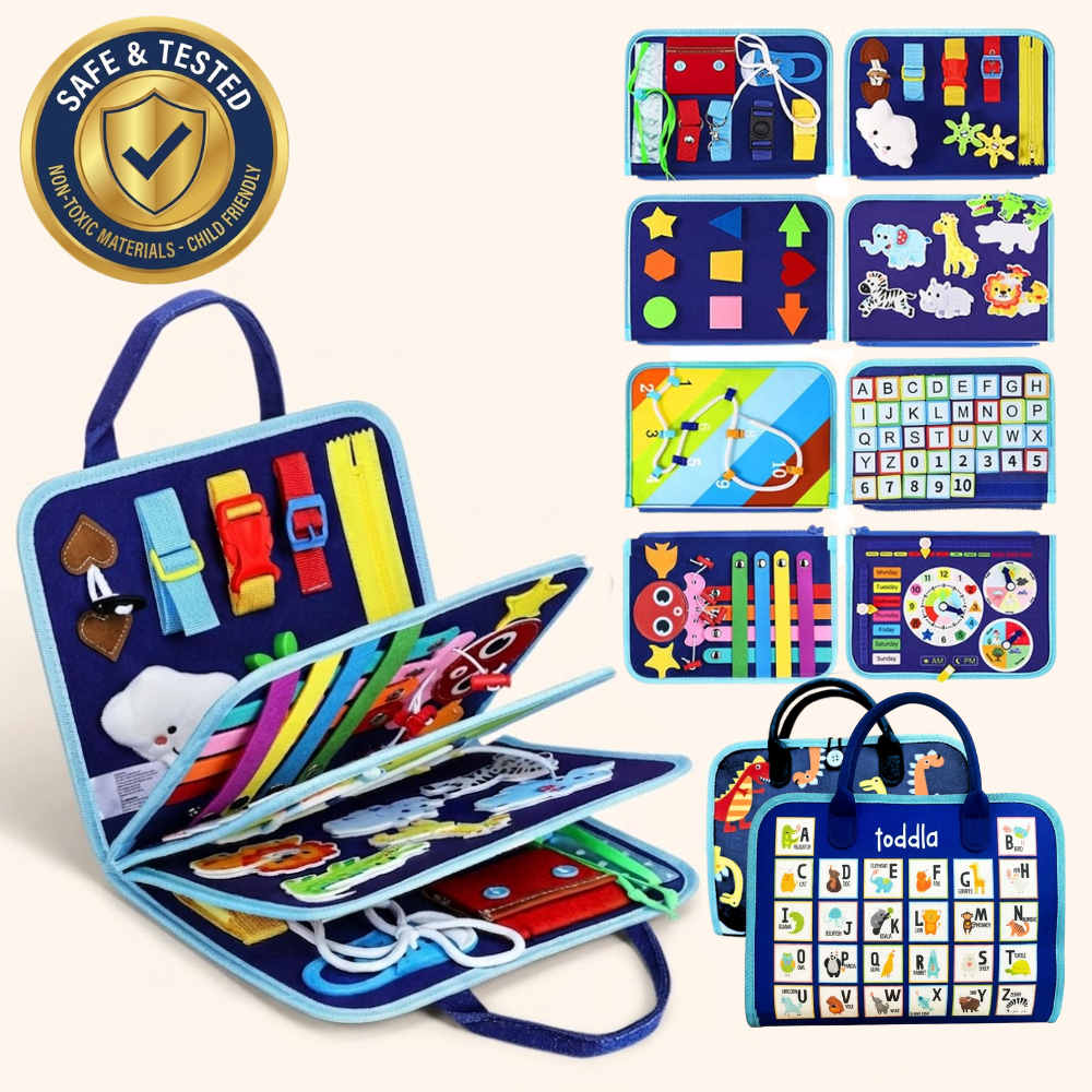 💥LIMITED TIME! ENJOY 50% OFF💥 Montessori Busy Board📚 - Busy Hands, Happy Minds