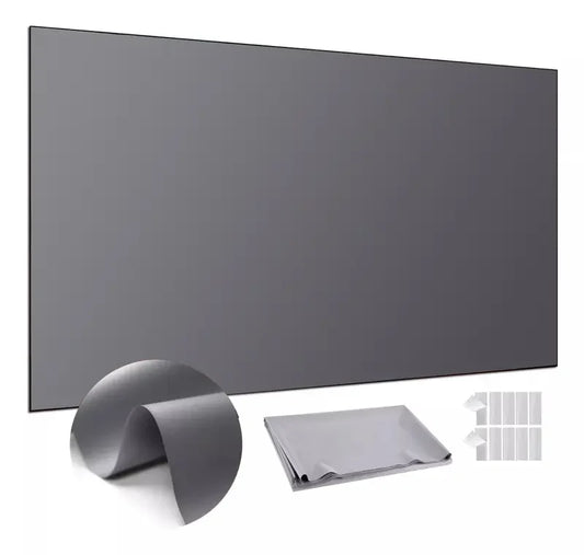 🏠🎬100inch 4K UHD Anti-Light Foldable Portable Projector Scree