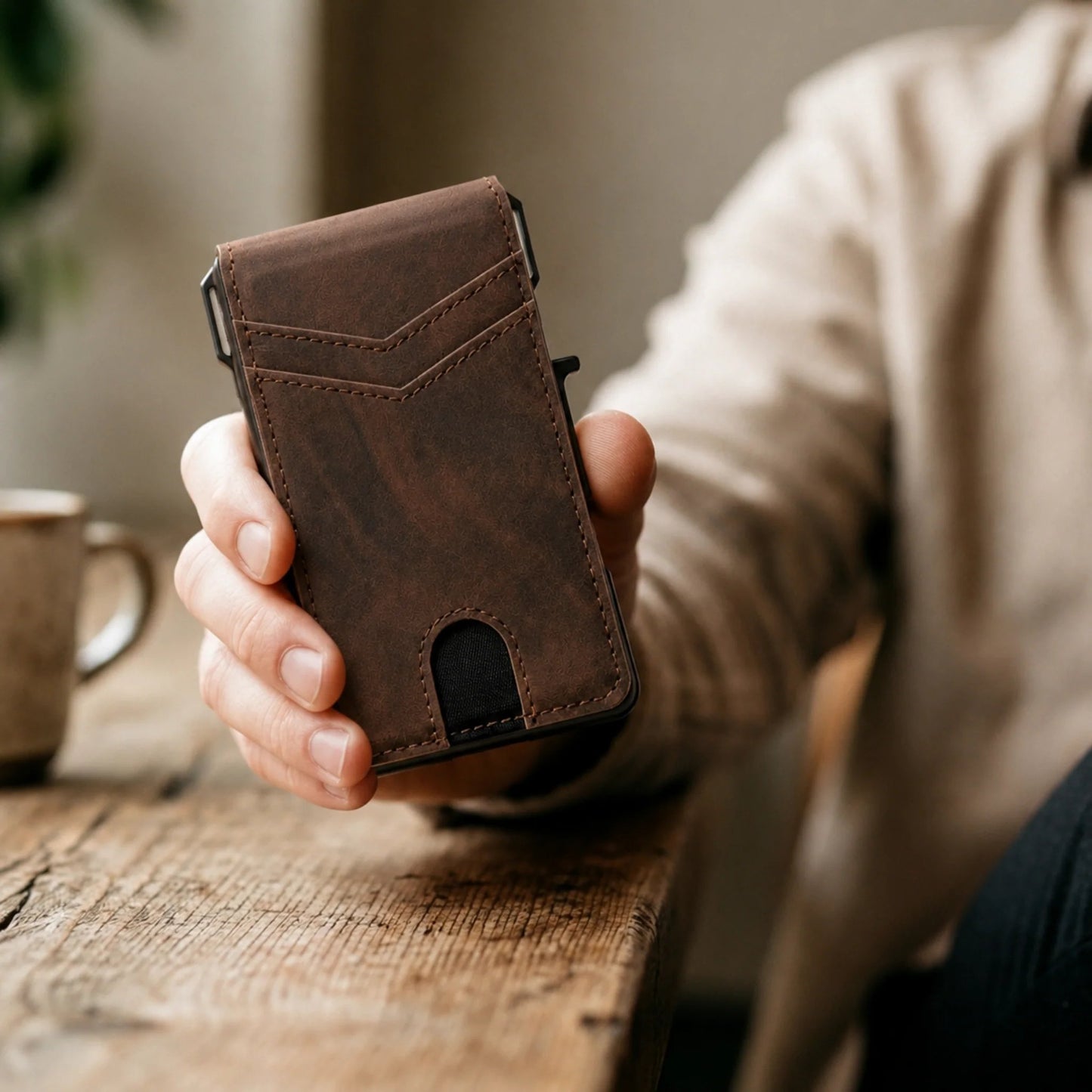 Exnercy MagVault® Minimalist Wallet - Maximum Capacity. Minimal Footprint.